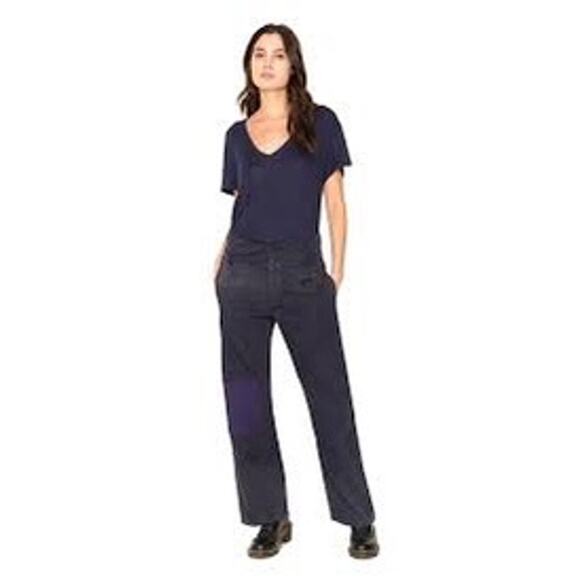Sandrine Rose French Worker Knee Patch Cinch Pant - 28 - Picture 1 of 11
